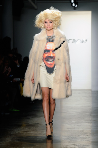 Illustration for article titled Blood is the new black at this deranged horror-themed fashion show